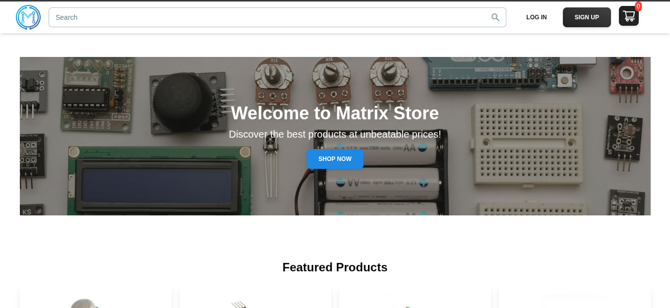 Matrix360 - Electronics E-commerce