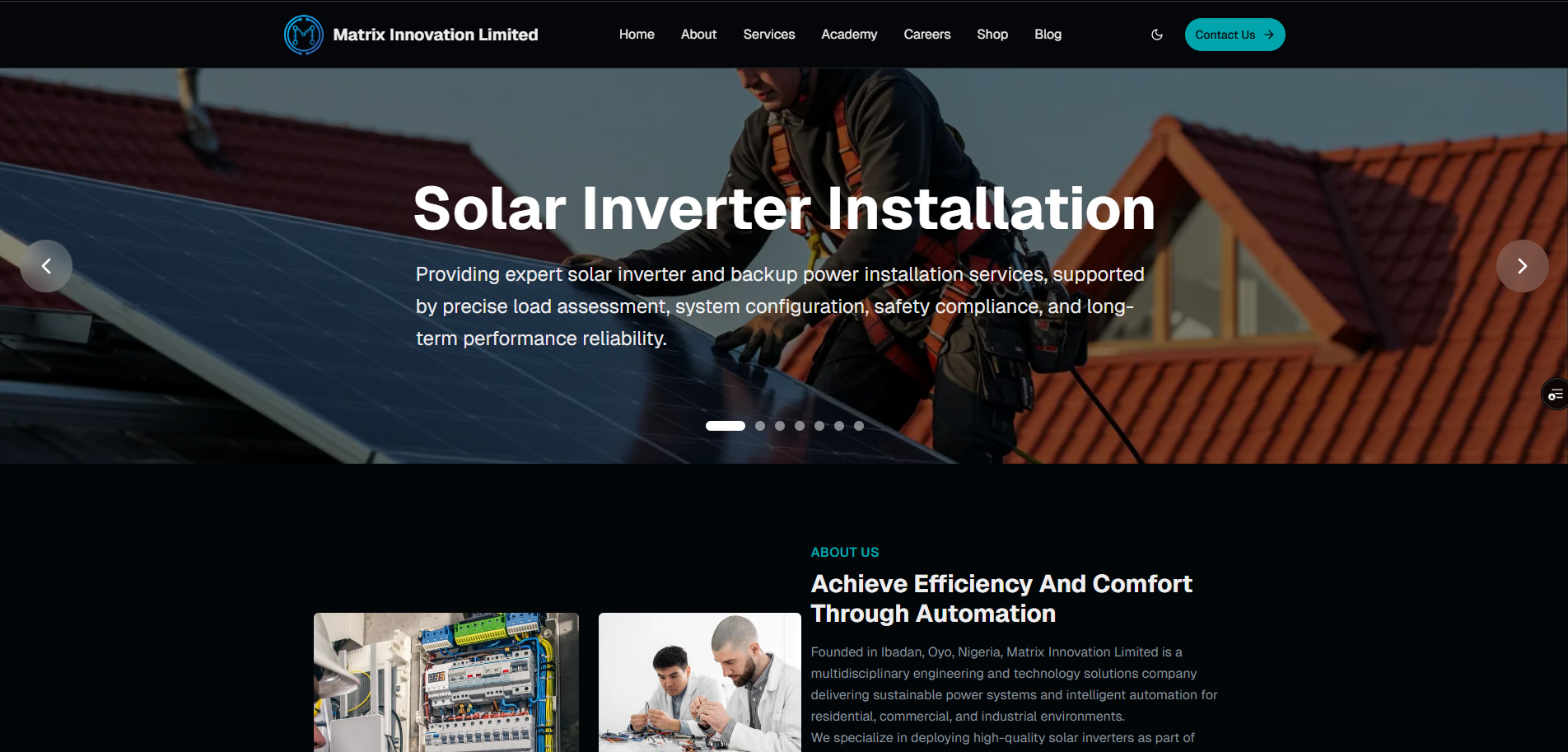 Matrix Innovation Limited - Official Website