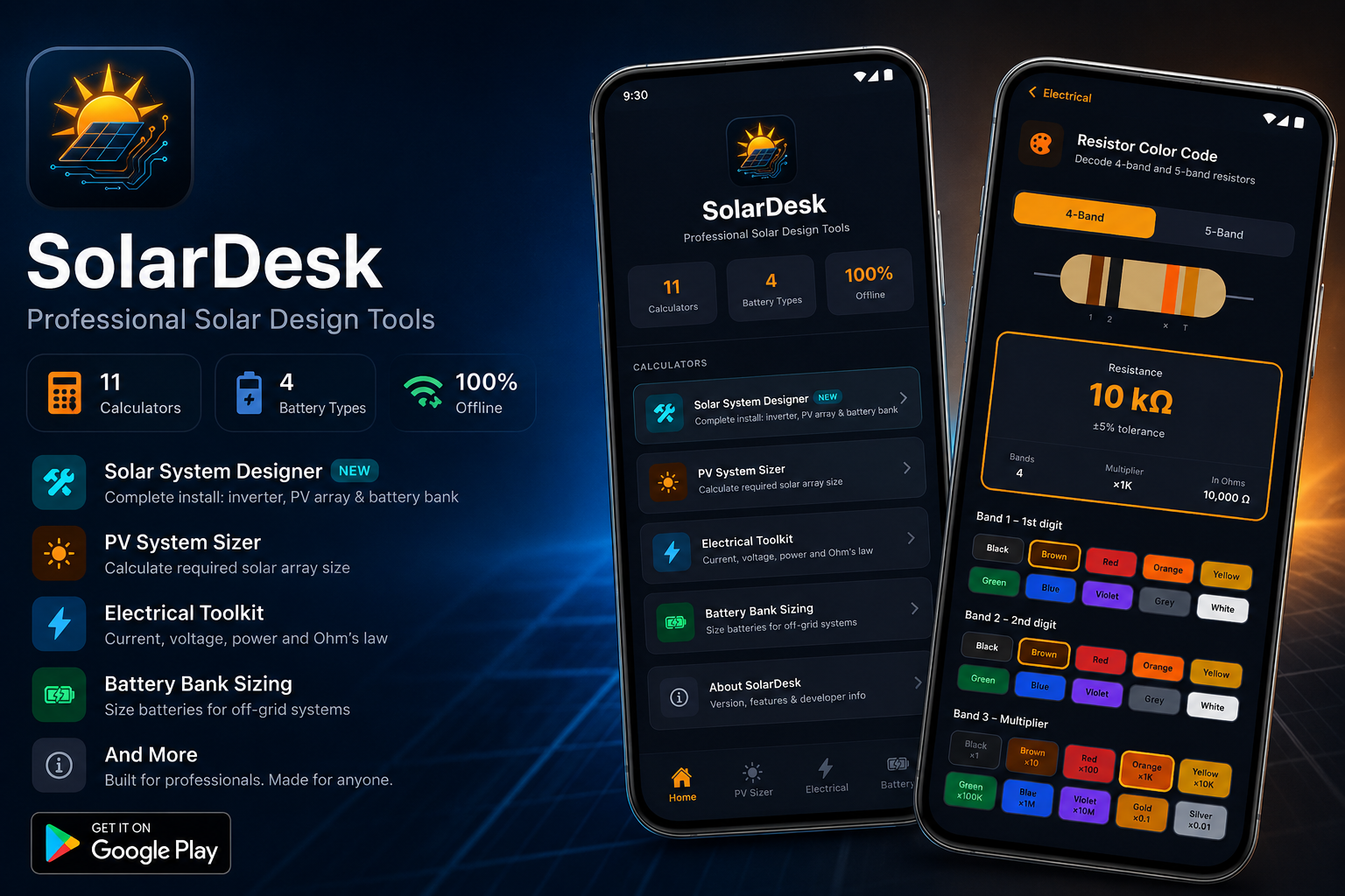SolarDesk - Solar System Design Tools